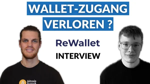Bitcoin Wallet wiederherstellen: Gründer Bruno Krauß von ReWallet im Interview